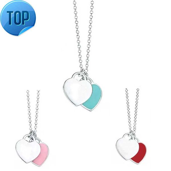 fashion jewelry luxury heart pendant necklaces designers beaded strands pink red bule bracelet for women anniversary s925 trendy gift, Silver
fashion jewelry luxury heart pendant necklaces designers beaded strands pink red bule bracelet for women anniversary s925 trendy gift, Silver