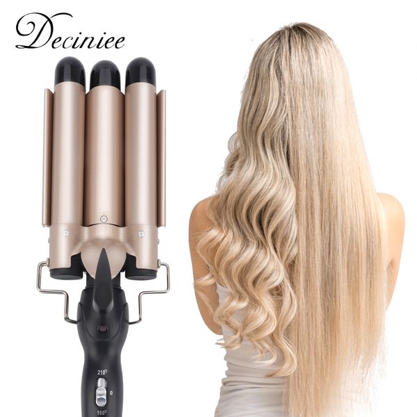 curling irons 3barrel 2532mm heats up fast tourmaline ceramic triple barrels beach waves egg roll hair styling tool 230306
curling irons 3barrel 2532mm heats up fast tourmaline ceramic triple barrels beach waves egg roll hair styling tool 230306