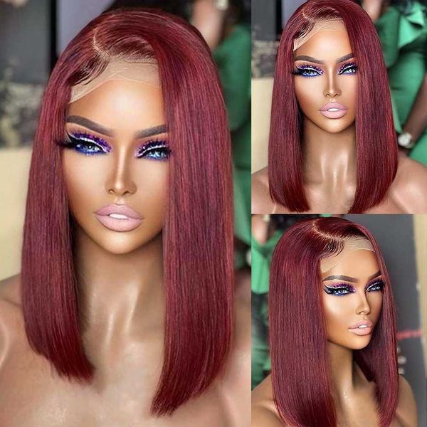 synthetic wigs 99j wig straight bob side part lace front s for women burgundy s brazilian remy hair short human 230227, Black
synthetic wigs 99j wig straight bob side part lace front s for women burgundy s brazilian remy hair short human 230227, Black