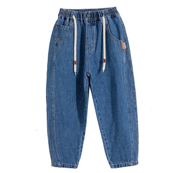 jeans boys outfits spring streetwear denim trousers elastic waist loose pants with drawstring children's clothing blue jeans 4-14y 2303
jeans boys outfits spring streetwear denim trousers elastic waist loose pants with drawstring children's clothing blue jeans 4-14y 2303