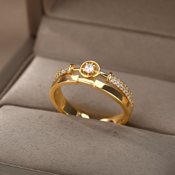 fashion star rings for women stainless steel gold color zircon round irregular adjustable ring femme wedding jewelry gift bff, Silver
fashion star rings for women stainless steel gold color zircon round irregular adjustable ring femme wedding jewelry gift bff, Silver