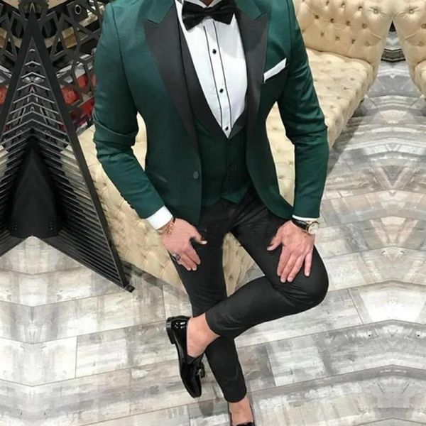 dark green wedding casual mens suit 3piece groom tuxedos men suits wedding blazer mens formal business groomsman suits, Black;gray
dark green wedding casual mens suit 3piece groom tuxedos men suits wedding blazer mens formal business groomsman suits, Black;gray
