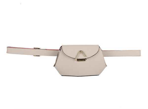 waist bags 100 genuine leather cow skin women small belt bag waist packs 230306