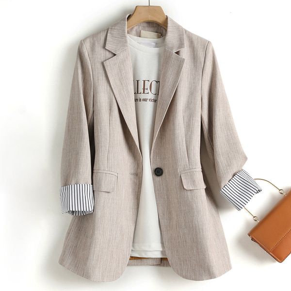 women's suits blazers ladies long sleeve spring casual blazer fashion business plaid suit women work office blazer women coat women jac, White;black
women's suits blazers ladies long sleeve spring casual blazer fashion business plaid suit women work office blazer women coat women jac, White;black