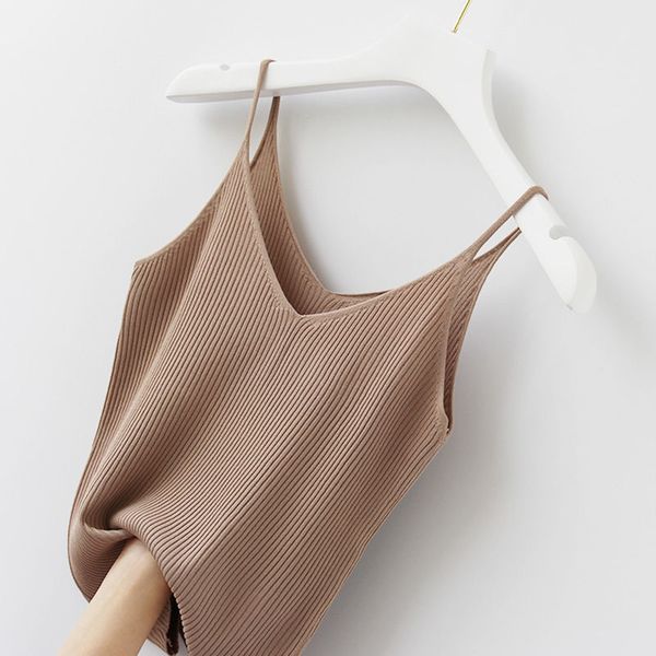women's tanks camis yemoggy ice silk knit camisole for women summer solid v-neck skinny elastic knitted suspender camis women's t, White
women's tanks camis yemoggy ice silk knit camisole for women summer solid v-neck skinny elastic knitted suspender camis women's t, White