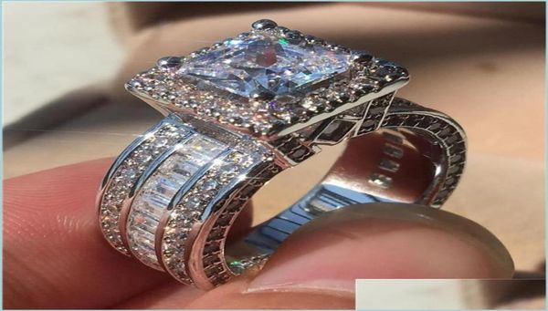band rings 925 sterling sier princess cut 3ct lab diamond ring jewelry engagement wedding rings for women drop delivery dhcrm6529528, Silver
band rings 925 sterling sier princess cut 3ct lab diamond ring jewelry engagement wedding rings for women drop delivery dhcrm6529528, Silver