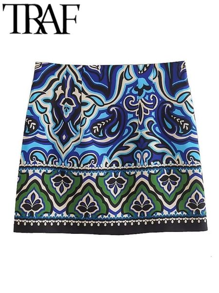skirts traf mini 2023 summer women fashion printed female streetwear vintage casual high waist a line short y2k 230303, Black
skirts traf mini 2023 summer women fashion printed female streetwear vintage casual high waist a line short y2k 230303, Black