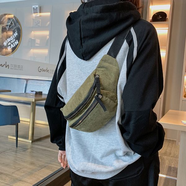 waist bags corduroy designer zipper chest sport travel girl belt fashion phone pack for women 230306
waist bags corduroy designer zipper chest sport travel girl belt fashion phone pack for women 230306