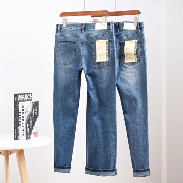 men's jeans spring and autumn thin light blue men's straight stretch casual jeans 31 42 230306
men's jeans spring and autumn thin light blue men's straight stretch casual jeans 31 42 230306
