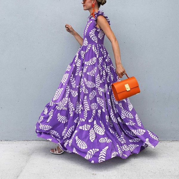 casual dresses 2023 new european violet print sleeveless waist wrapped dress t230303, Black;gray
casual dresses 2023 new european violet print sleeveless waist wrapped dress t230303, Black;gray