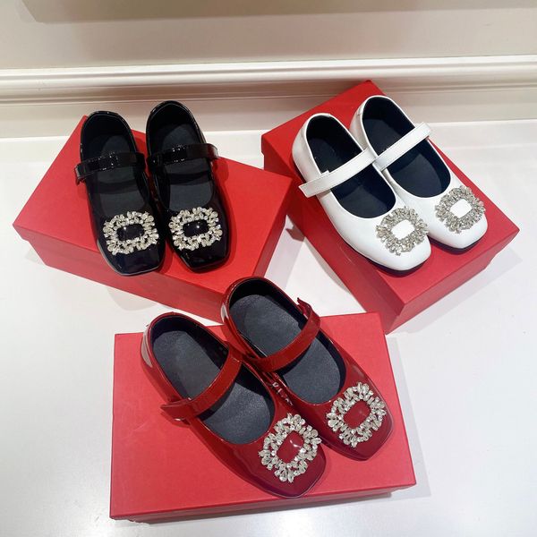 children's shoes princess shoes kids shoes casual fashion designer leather flat shoes diamond square buckle flat shoes, Black
children's shoes princess shoes kids shoes casual fashion designer leather flat shoes diamond square buckle flat shoes, Black