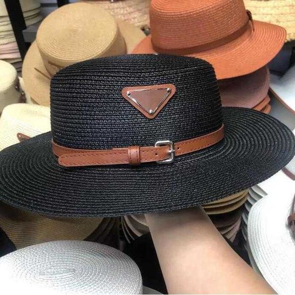 2021 straw hat women's fashion leather striped sandals summer vacation beach braided sun hat 2ofx, Blue;gray
2021 straw hat women's fashion leather striped sandals summer vacation beach braided sun hat 2ofx, Blue;gray