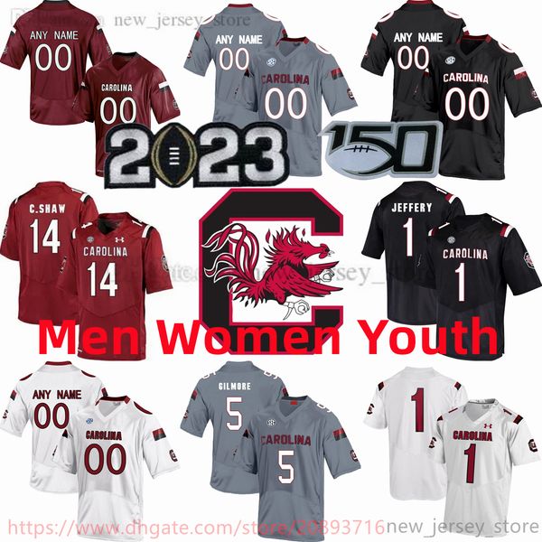 american college football wear custom s-6xl ncaa college south carolina gamecocks football jersey 15 tanner bailey 29 jalen daniels 32 bradl, Black
american college football wear custom s-6xl ncaa college south carolina gamecocks football jersey 15 tanner bailey 29 jalen daniels 32 bradl, Black