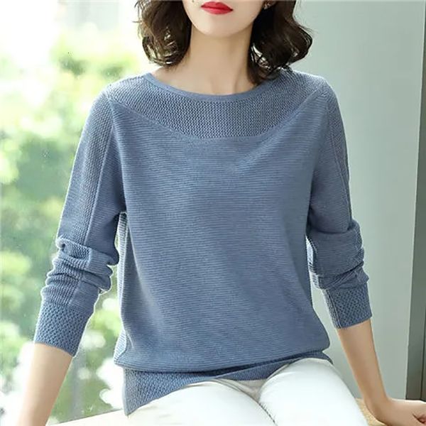 women's sweaters chic hollow out long sleeve knit pullover women korean plus size loose knitted spring soft sweater solid color knitwe, White;black
women's sweaters chic hollow out long sleeve knit pullover women korean plus size loose knitted spring soft sweater solid color knitwe, White;black