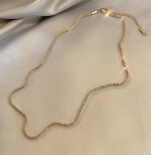 Titanium steel does not fade sparkling necklace women's full star collarbone chain short simple necklace wholesale
Titanium steel does not fade sparkling necklace women's full star collarbone chain short simple necklace wholesale