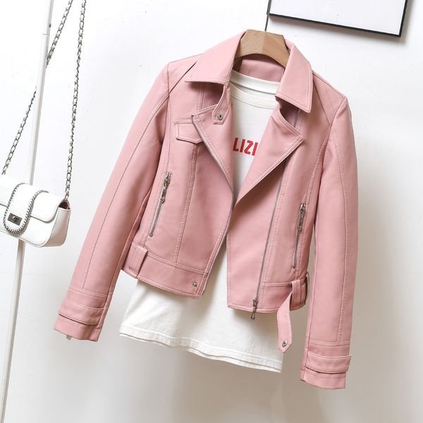women's jackets 2023 autumn handsome locomotive short small leather coat female slimfit show slim lapel jacket 230306, Black;brown
women's jackets 2023 autumn handsome locomotive short small leather coat female slimfit show slim lapel jacket 230306, Black;brown