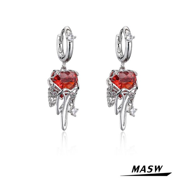 ear cuff masw trendy jewelry red heart zircon earrings trend geometric metal brass silver color luxury dangle earrings for women 230306
ear cuff masw trendy jewelry red heart zircon earrings trend geometric metal brass silver color luxury dangle earrings for women 230306