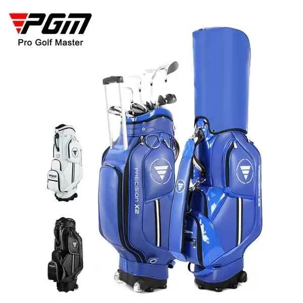 pgm golf men's tugboat pull rod golf bag pu waterproof standard ball bag, Black;red
pgm golf men's tugboat pull rod golf bag pu waterproof standard ball bag, Black;red