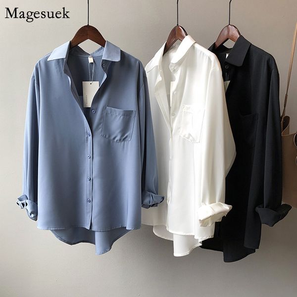 women's blouses shirts loose white for women turn-down collar solid female casual office ladies spring summer 11354 230306
women's blouses shirts loose white for women turn-down collar solid female casual office ladies spring summer 11354 230306