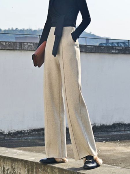 women's pants capris winter thicken women wool pants warm autumn elegant office high waist soft loose female wide leg trousers for wome, Black;white
women's pants capris winter thicken women wool pants warm autumn elegant office high waist soft loose female wide leg trousers for wome, Black;white