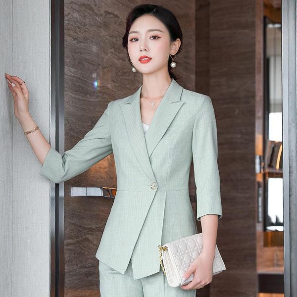 women's suits blazers novelty striped half sleeve formal uniform styles ol business work wear suits career interview job blazers set pa, White;black
women's suits blazers novelty striped half sleeve formal uniform styles ol business work wear suits career interview job blazers set pa, White;black