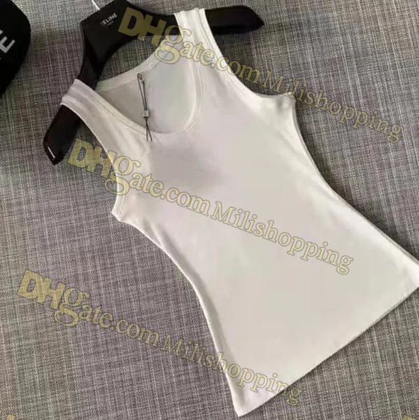 knits women designer tanks party camis soft women clothing, White
