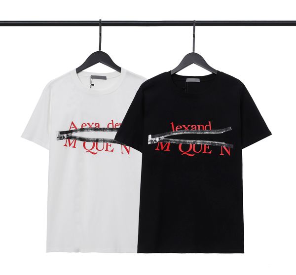 men's t shirt designer mcqueen summer fashion pattern cotton tees women's casual quality black and white available asian size m-3x, White;black
men's t shirt designer mcqueen summer fashion pattern cotton tees women's casual quality black and white available asian size m-3x, White;black