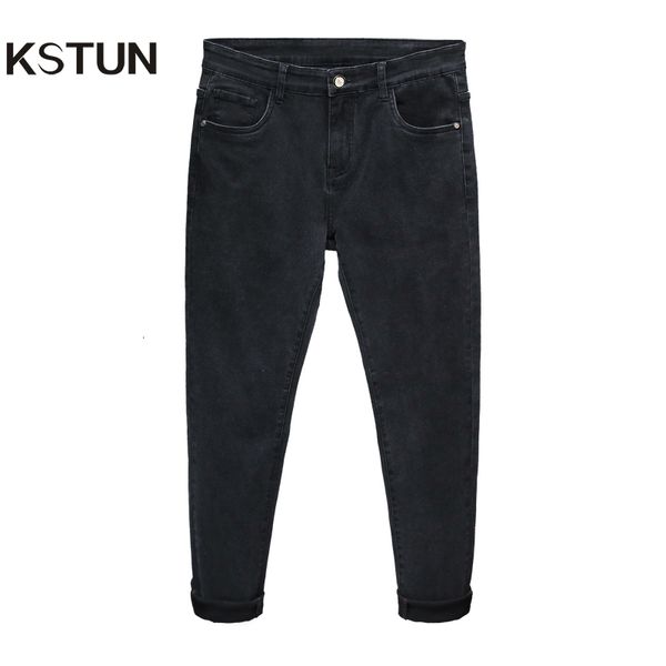 men's jeans kstun men pants denim fashion desinger slim fit black blue gray for man streetwear casual clothing male 230306
men's jeans kstun men pants denim fashion desinger slim fit black blue gray for man streetwear casual clothing male 230306