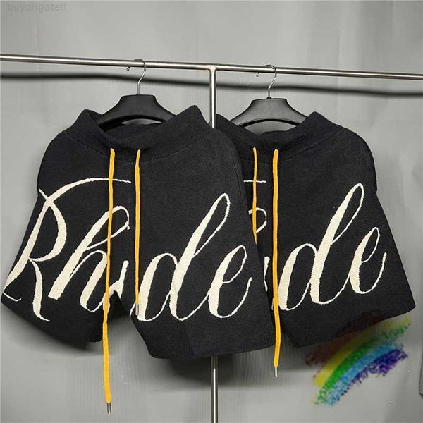 rhude shorts men women 1 1 quality drawstring jacquard yellow knit breeches swf9 frd0, White;black
rhude shorts men women 1 1 quality drawstring jacquard yellow knit breeches swf9 frd0, White;black