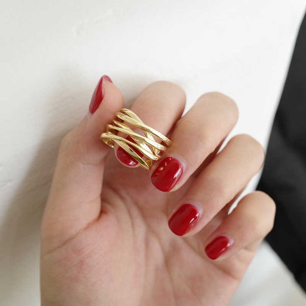 cluster rings multi-line smooth big wide wave ring women fashion jewelry korean stylish cool charms women's adjustable gold rings girls, Golden;silver
cluster rings multi-line smooth big wide wave ring women fashion jewelry korean stylish cool charms women's adjustable gold rings girls, Golden;silver