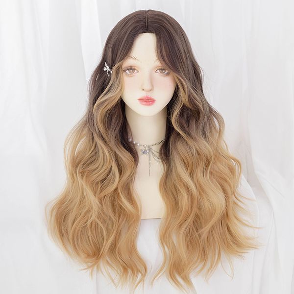 synthetic wig harajuku lolita color changeable styling fashion high temperature fiber, Black
synthetic wig harajuku lolita color changeable styling fashion high temperature fiber, Black