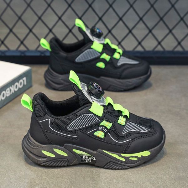 2023 fashion ale children's shoes pink gray red black green spring rotating button breathable mesh casual shoes sneakers color62
2023 fashion ale children's shoes pink gray red black green spring rotating button breathable mesh casual shoes sneakers color62