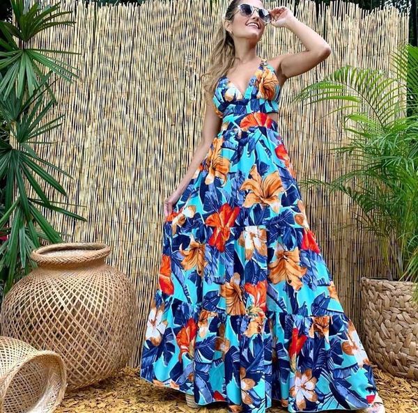 casual dresses 2023 spring and summer new women's fashion print dress with deep v sleeveless backless dress t230303, Black;gray
casual dresses 2023 spring and summer new women's fashion print dress with deep v sleeveless backless dress t230303, Black;gray