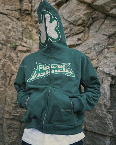 men's hoodies sweatshirts vintage streetwear hat flower printing sweatshirt zip up hoodies punk hooded jackets harajuku y2k clothes men, Black
men's hoodies sweatshirts vintage streetwear hat flower printing sweatshirt zip up hoodies punk hooded jackets harajuku y2k clothes men, Black
