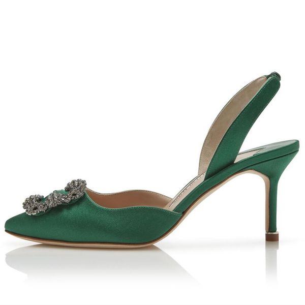 fashion women sandals pumps hangisli 70 mm green light blue satin jewel buckle slingback pump italy ankle straps pointed toes design sandal, Black
fashion women sandals pumps hangisli 70 mm green light blue satin jewel buckle slingback pump italy ankle straps pointed toes design sandal, Black
