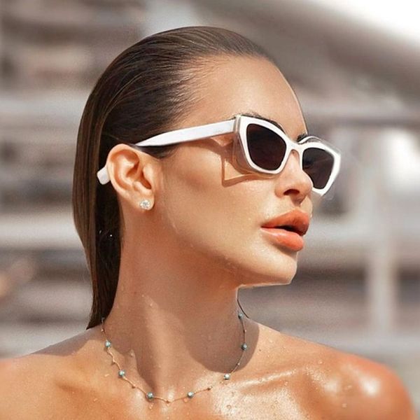european and american new cat-eye men's and women's personalized sunglasses, a small number of personalized sunglasses, ins, the s, White;black
european and american new cat-eye men's and women's personalized sunglasses, a small number of personalized sunglasses, ins, the s, White;black