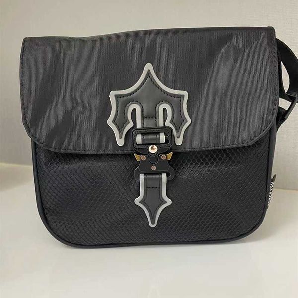 european and american trapstar popular men's and women's cross-body bag trend small bag postman bag cover shoulder bag
european and american trapstar popular men's and women's cross-body bag trend small bag postman bag cover shoulder bag