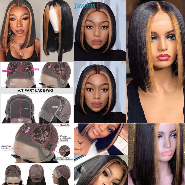 new lace wigs highlight wig human hair straight short bob lace front wigs 13x4x1 lace front human hair wigs pre-plucked niusdas closure wig, Black;brown
new lace wigs highlight wig human hair straight short bob lace front wigs 13x4x1 lace front human hair wigs pre-plucked niusdas closure wig, Black;brown