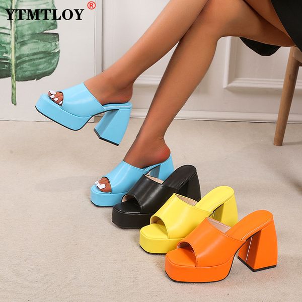 slippers high heels women sandals thick platform female slippers buckle strap dress office ladies wedding microfiber leather 43 230306, Black
slippers high heels women sandals thick platform female slippers buckle strap dress office ladies wedding microfiber leather 43 230306, Black