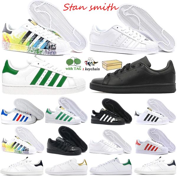 designer shoes classic stan smith men casual fashion trainers triple black white green platform mens womens sports sneakers with box
designer shoes classic stan smith men casual fashion trainers triple black white green platform mens womens sports sneakers with box
