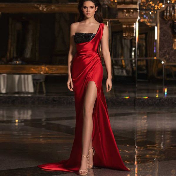 party dresses new women's dress for spring and summer 2023 low cut split long dress with thin sequin dress t230303, White;black
party dresses new women's dress for spring and summer 2023 low cut split long dress with thin sequin dress t230303, White;black