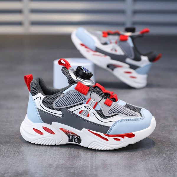 2023 fashion ale children's shoes pink gray red black green spring rotating button breathable mesh casual shoes sneakers color29
2023 fashion ale children's shoes pink gray red black green spring rotating button breathable mesh casual shoes sneakers color29