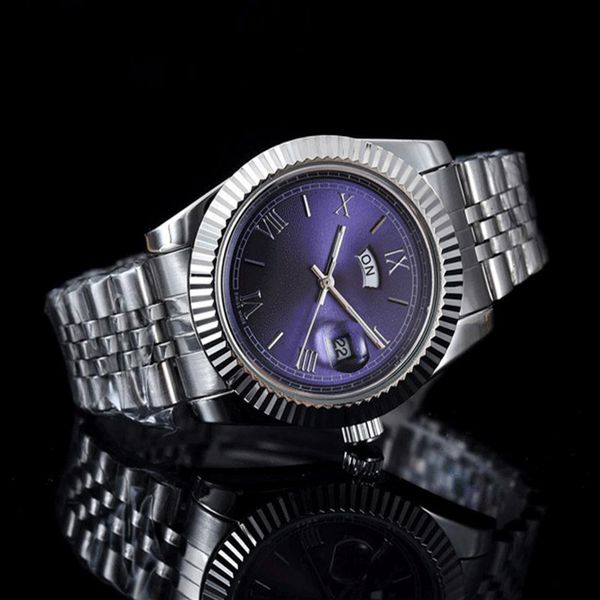 luxury watch 40mm relogio masculino mens watches brand watch daydate men bracelet vintage waterproof stainless steel famous266o, Slivery;brown
luxury watch 40mm relogio masculino mens watches brand watch daydate men bracelet vintage waterproof stainless steel famous266o, Slivery;brown
