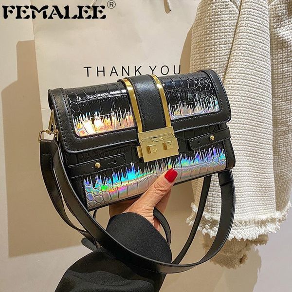 shoulder bags fashion crocodile women's handbag women illusory color luxury designer pu leather female high sense lock sac
shoulder bags fashion crocodile women's handbag women illusory color luxury designer pu leather female high sense lock sac