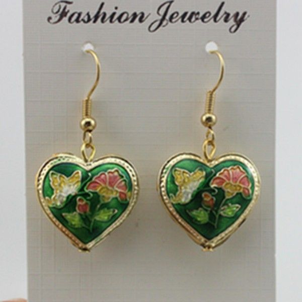 traditional handmade cute enamel heart love charms earrings cloisonne filigree eardrop fancy ladies accessories ear dangle jewellery 10 pair, Golden
traditional handmade cute enamel heart love charms earrings cloisonne filigree eardrop fancy ladies accessories ear dangle jewellery 10 pair, Golden