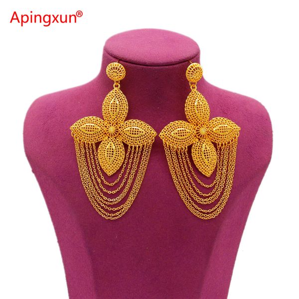 ear cuff apingxun design gold color tassels earrings arab ethiopian women girls party earrings french wedding jewelry birthday gifts 230306, Silver
ear cuff apingxun design gold color tassels earrings arab ethiopian women girls party earrings french wedding jewelry birthday gifts 230306, Silver