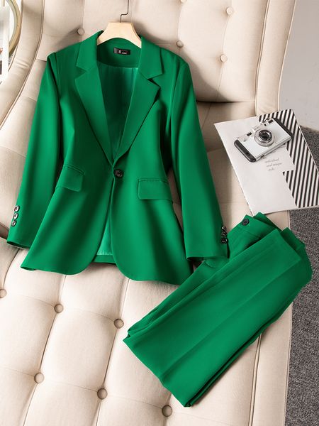 women's suits blazers khaki green black women pant suit office ladies straight 2 piece set female business work wear single button blaz, White;black
women's suits blazers khaki green black women pant suit office ladies straight 2 piece set female business work wear single button blaz, White;black