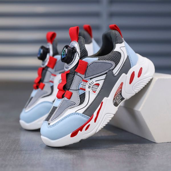 2023 fashion ale children's shoes pink gray red black green spring rotating button breathable mesh casual shoes sneakers color26
2023 fashion ale children's shoes pink gray red black green spring rotating button breathable mesh casual shoes sneakers color26