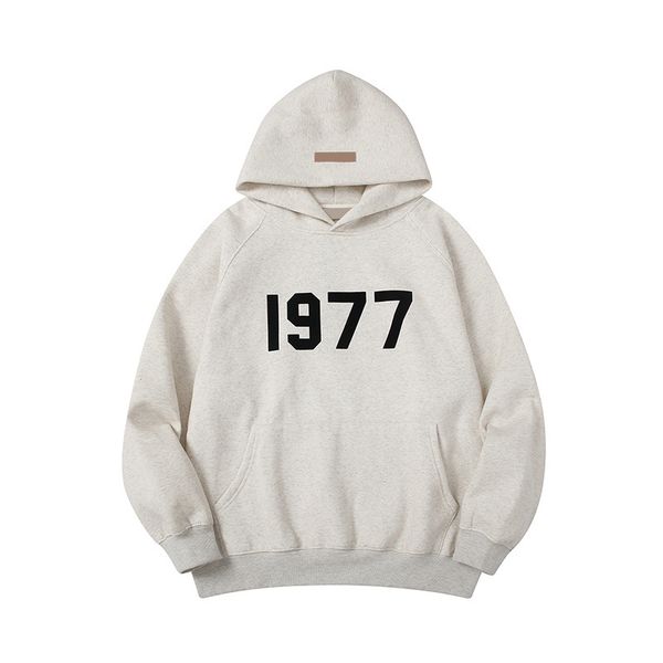 1977 designer essen hoodies hoody men essentail pullover sweatshirts oversized clothing quality mens womens hooded jumper refflective lette, Black
1977 designer essen hoodies hoody men essentail pullover sweatshirts oversized clothing quality mens womens hooded jumper refflective lette, Black