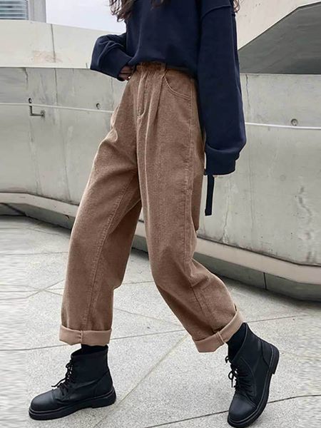 women's pants capris corduroy women's pants straight casual high waist pleated trousers vintage harajuku autumn chic solid woman b, Black;white
women's pants capris corduroy women's pants straight casual high waist pleated trousers vintage harajuku autumn chic solid woman b, Black;white